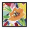 Stupell Industries Vivid Orange Flower Impressions Floating Frame Design by June Erica Vess